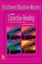 Corrective Reading Decoding Level B2, Enrichment Blackline Master af McGraw Hill