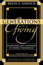 Generations of Giving af Kelin E. Gersick