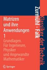 Matrizen Und Ihre Anwendungen 1 af Rudolf Zurmühl