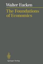 Foundations of Economics af Walter Eucken