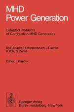MHD Power Generation af R. Bunde