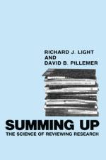 Summing Up af Richard J. Light