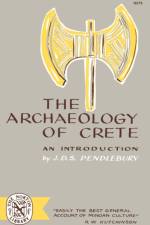 The Archaeology of Crete af J.D.S. Pendlebury