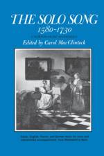 The Solo Song 1580-1730 af Carol MacClintock