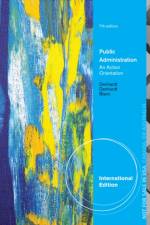 Public Administration, International Edition af Robert (Arizona State University) Denhardt