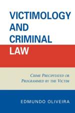 Victimology and Criminal Law af Edmundo Oliveira