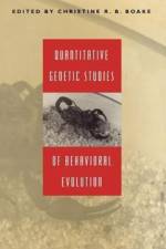 Quantitative Genetic Studies of Behavioral Evolution af Christine R. B. Boake