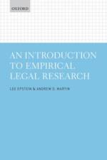 An Introduction to Empirical Legal Research af Lee (Provost Professor and Rader Family Trustee Chair in Law