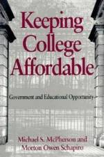 Keeping College Affordable af Michael S. McPherson