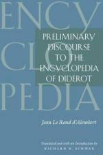 Preliminary Discourse to the Encyclopedia of Diderot af Jean le Rond d'Alembert