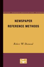 Newspaper Reference Methods af Robert W. Desmond