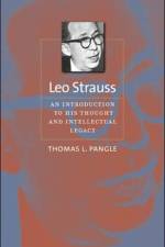 Leo Strauss af Thomas L. (John E. Long Chair in Democratic Studies Pangle