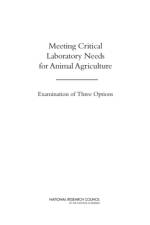 Meeting Critical Laboratory Needs for Animal Agriculture af National Research Council