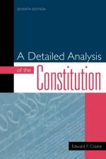 A Detailed Analysis of the Constitution af Edward F. Cooke