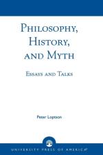 Philosophy, History, and Myth af Peter Loptson