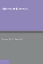 Physics af Norman Robert Campbell