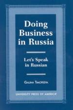 Doing Business in Russia af Galina Timofeeva
