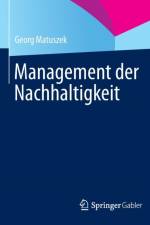 Management Der Nachhaltigkeit af Georg Matuszek