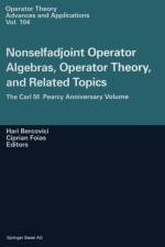 Nonselfadjoint Operator Algebras, Operator Theory, and Related Topics