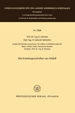 Die Kriecheigenschaften Von Schluff af Edgar Schultze