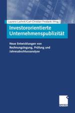 Investororientierte Unternehmenspublizitat