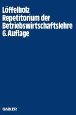 Repetitorium Der Betriebswirtschaftslehre