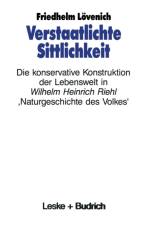Verstaatlichte Sittlichkeit
