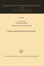 Konflikt, Seelische Belastung Und Lebensalter af Hans Thomae