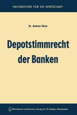 Depotstimmrecht Der Banken af Andreas Busse