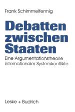 Debatten Zwischen Staaten