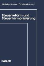 Steuerreform Und Steuerharmonisierung
