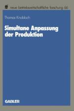 Simultane Anpassung Der Produktion af Thomas Knobloch
