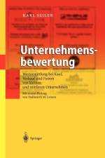 Unternehmensbewertung af Karl Seiler