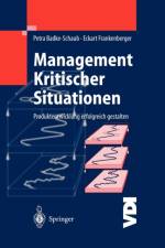 Management Kritischer Situationen af Eckart Frankenberger
