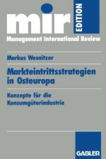 Markteintrittsstrategien in Osteuropa af Markus Wesnitzer