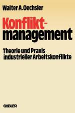 Konfliktmanagement af Walter A Oechsler