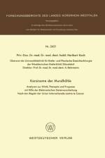 Karzinome Der Mundhoehle af Heribert Koch