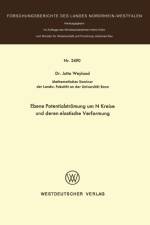 Ebene Potentialstroemung Um N Kreise Und Deren Elastische Verformung af Jutta Weyland