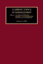 Current Topics in Management