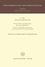 Nutzung Der Abgasenergie Bei Stauaufladung af Franz Pischinger