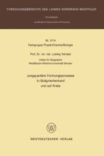 Jungquartare Formungsprozesse in Sudgriechenland Und Auf Kreta af Ludwig Hempel