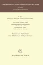 Probleme Und Meoglichkeiten Einer Substituierung Der Gewerbesteuer af Wolfgang Strauss