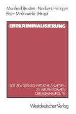 Entkriminalisierung af Norbert Herriger