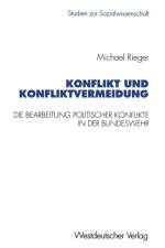 Konflikt Und Konfliktvermeidung af Michael Rieger
