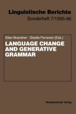 Language Change and Generative Grammar af Ed. by Ellen Brandner and Gisella Ferraresi