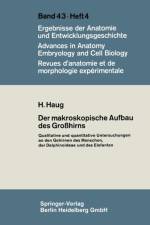 Der Makroskopische Aufbau Des Grosshirns af H Haug