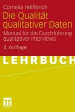 Die Qualitat Qualitativer Daten af Cornelia Helfferich