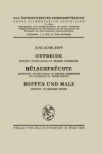 Getreide / Hulsenfruchte / Hopfen Und Malz af Emanuel Rogenhofer