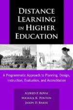 Distance Learning in Higher Education af Alfred P. Rovai