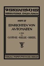 Das Einrichten Von Automaten af A Kreil